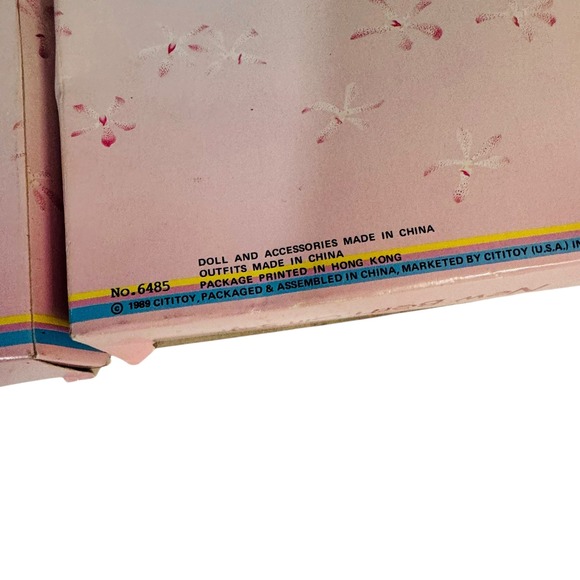 Vtg Mini New Born Gift Set Doll Movable Head Arms Legs‎ 1989 Set of 2 Cititoys - Picture 5 of 7